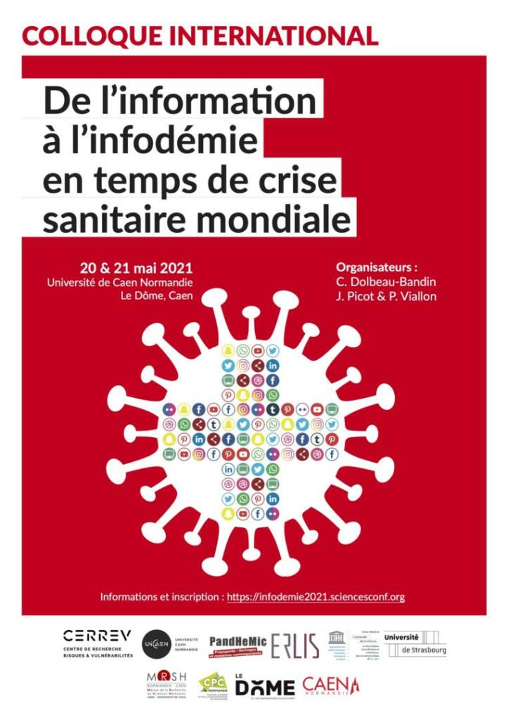 Affiche colloque Infodemie 2021