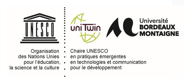 Logo Chaire Unesco en pratiques émergentes en technologies et communication pour le développement