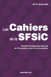 Couverture des cahiers de la SFSIC 17