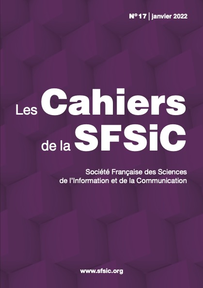 Couverture des cahiers de la SFSIC 17