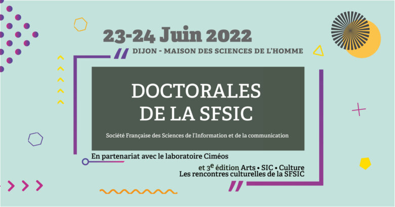 Encart Doctorales SFSIC 2022