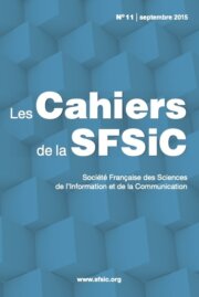 Couverture des cahiers de la SFSIC - numéro 11