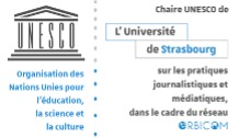 Logo chaire Unesco Pratiques Journalistiques et médiatiques